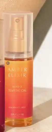 Oriflame Amber Elixir Warm Temptation Fragrance Mist tilbud