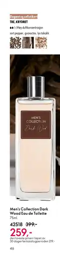 Oriflame Men's Collection Dark Wood Eau de Toilette tilbud