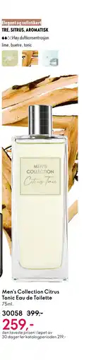 Oriflame Men's Collection Citrus Tonic Eau de Toilette tilbud