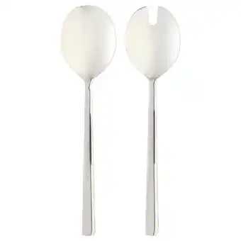 IKEA LÖftesrik 2-delers salatbestikk, rustfritt stål, 29 cm tilbud
