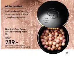 Oriflame Giordani Gold Serum Infused Bronzing Pearls tilbud