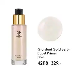Oriflame Giordani Gold Serum Boost Primer tilbud