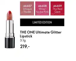 Oriflame THE ONE Ultimate Glitter Lipstick tilbud