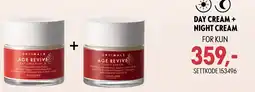 Oriflame OPTIMALS Age Revive Day cream + night cream tilbud