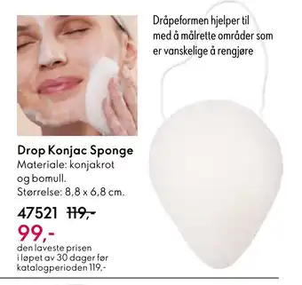 Oriflame Drop Konjac Sponge tilbud