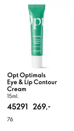 Oriflame Opt Optimals Eye & Lip Contour Cream tilbud