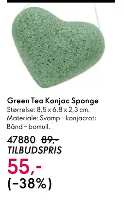 Oriflame Green Tea Konjac Sponge tilbud
