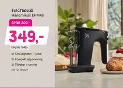 ELON ELECTROLUX Håndmikser EHM4B, Medlemspris tilbud