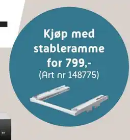 ELON Kjøp med stableramme, NOK 799 tilbud