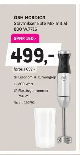 ELON Stavmikser Elite Mix Initial, NOK 499 tilbud