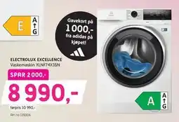 ELON ELECTROLUX EXCELLENCE Vaskemaskin XLNF74X35N, NOK 8990 tilbud
