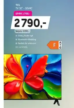 ELON TV 32” - 32V4C, NOK 2790 tilbud