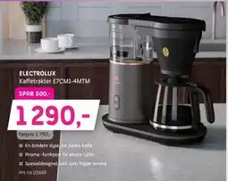 ELON ELECTROLUX Kaffetrakter E7CM1-4MTM, Medlemspris tilbud