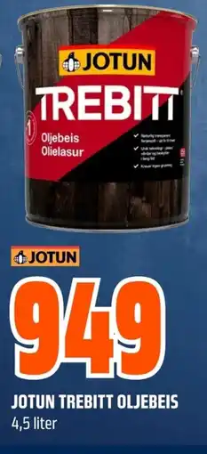 Coop Obs JOTUN TREBITT OLJEBEIS tilbud