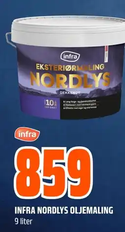 Coop Obs INFRA NORDLYS OLJEMALING tilbud