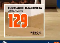 Coop Obs PERGO GULVLIST TIL LAMINATGULV tilbud