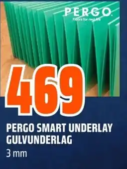 Coop Obs PERGO HEAT UNDERLAY UNDERLAG TIL VINYLGULV 1,55 mm tilbud