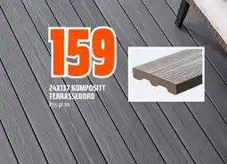 Coop Obs 24X137 KOMPOSITT TERRASSEBORD Pris pr Im tilbud