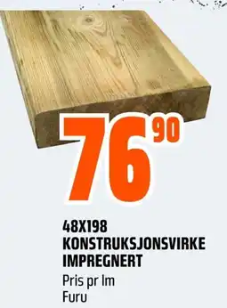 Coop Obs Konstruksjonsvirke impregnert tilbud