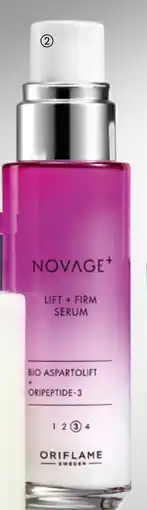 Oriflame NOVAGE+ Lift + firm serum 30ml tilbud