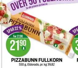 Kiwi PIZZABUNN FULLKORN, NOK 21.9 tilbud