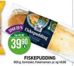 Kiwi FISKEPUDDING, NOK 39.9 tilbud