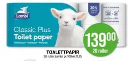 Kiwi TOALETTPAPIR, NOK 139 tilbud