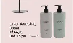 Nille SAPO HÅNDSÅPE, NOK 64.95 tilbud