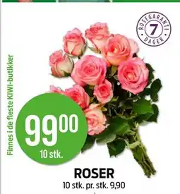 Kiwi ROSER, NOK 99 tilbud