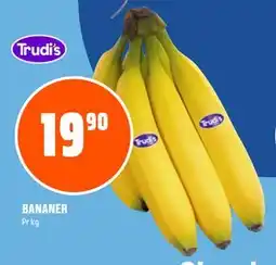 Coop Obs BANANER, NOK 19.9 tilbud