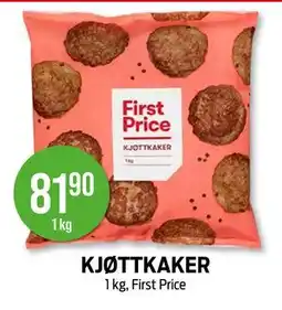 Kiwi KJØTTKAKER, NOK 81.9 tilbud