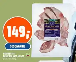 Coop Obs HENRIETTES FÅRIKÅLKJØTT AV BOG, NOK 149 tilbud
