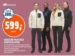 Coop Obs SKOGSTAD PILEFLEECE HJERTÅ OG UTVIK, NOK 599 tilbud