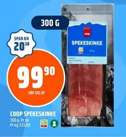 Coop Obs COOP SPEKESKINKE, NOK 99.9 tilbud