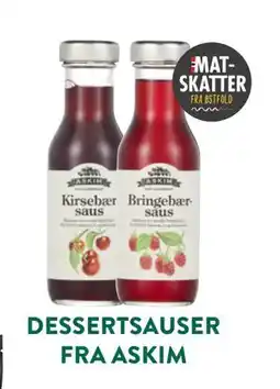 Jacobs DESSERTSAUSER FRA ASKIM tilbud