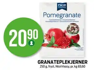Kiwi GRANATEPLEKJERNER, NOK 20.9 tilbud