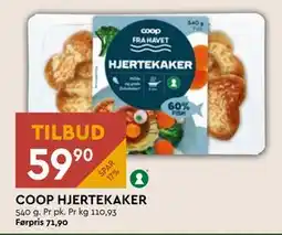 Coop Mega COOP HJERTEKAKER, NOK 59.9 tilbud