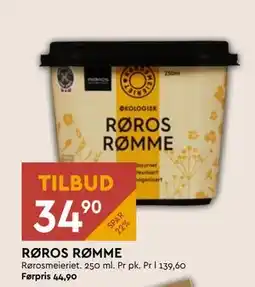 Coop Mega RØROS RØMME, NOK 34.9 tilbud