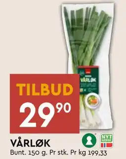 Coop Mega VÅRLØK, NOK 29.9 tilbud