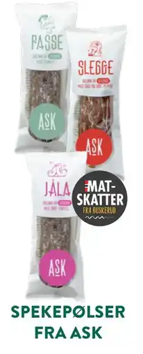 Jacobs SPEKEPØLSER FRA ASK tilbud