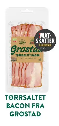 Jacobs TØRRSALTET BACON FRA GRØSTAD tilbud