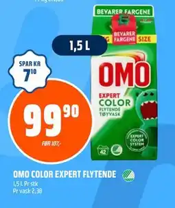 Coop Obs OMO COLOR EXPERT FLYTENDE, NOK 99.9 tilbud