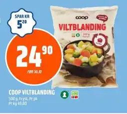 Coop Obs COOP VILTBLANDING, NOK 24.9 tilbud