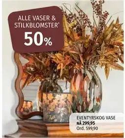 Nille EVENTYRSKOG VASE, NOK 299.95 tilbud