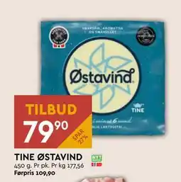 Coop Mega TINE ØSTAVIND, NOK 79.9 tilbud