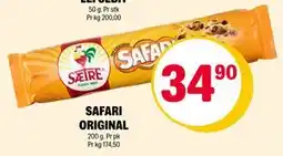 Coop Extra SAFARI ORIGINAL, NOK 34.9 tilbud