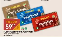 Coop Mega TULIP PULLED PORK/CHICKEN, NOK 59.9 tilbud