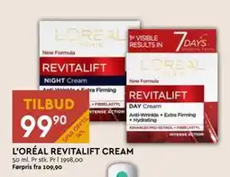 Coop Mega L'ORÉAL REVITALIFT CREAM, NOK 99.9 tilbud