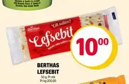 Coop Extra BERTHAS LEFSEBIT, NOK 10 tilbud