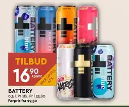 Coop Mega BATTERY, NOK 16.9 tilbud